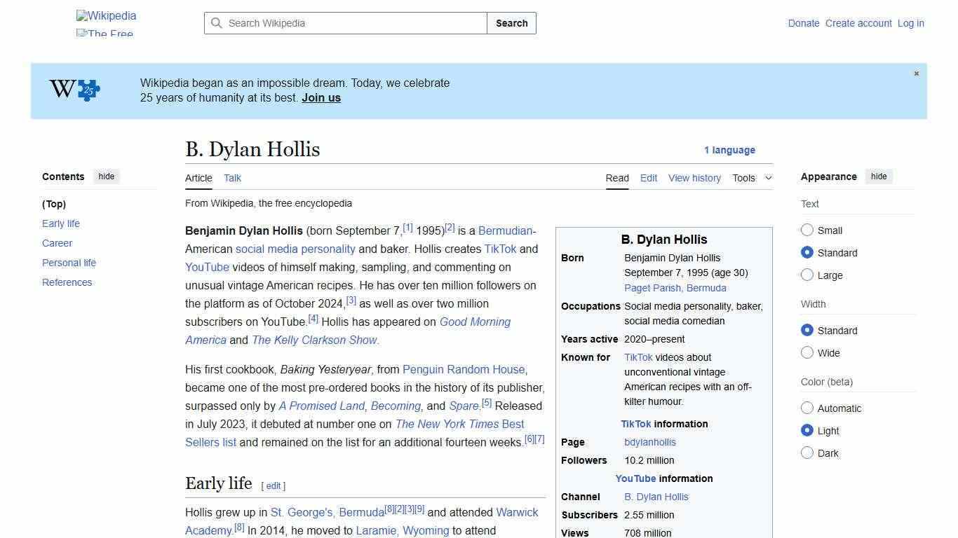 B. Dylan Hollis - Wikipedia